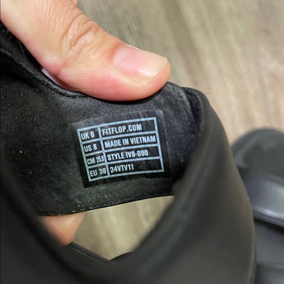 Fitflop F-MODE GO Adjustable Back Strap Sandals Size: 8 - Picture 9 of 9